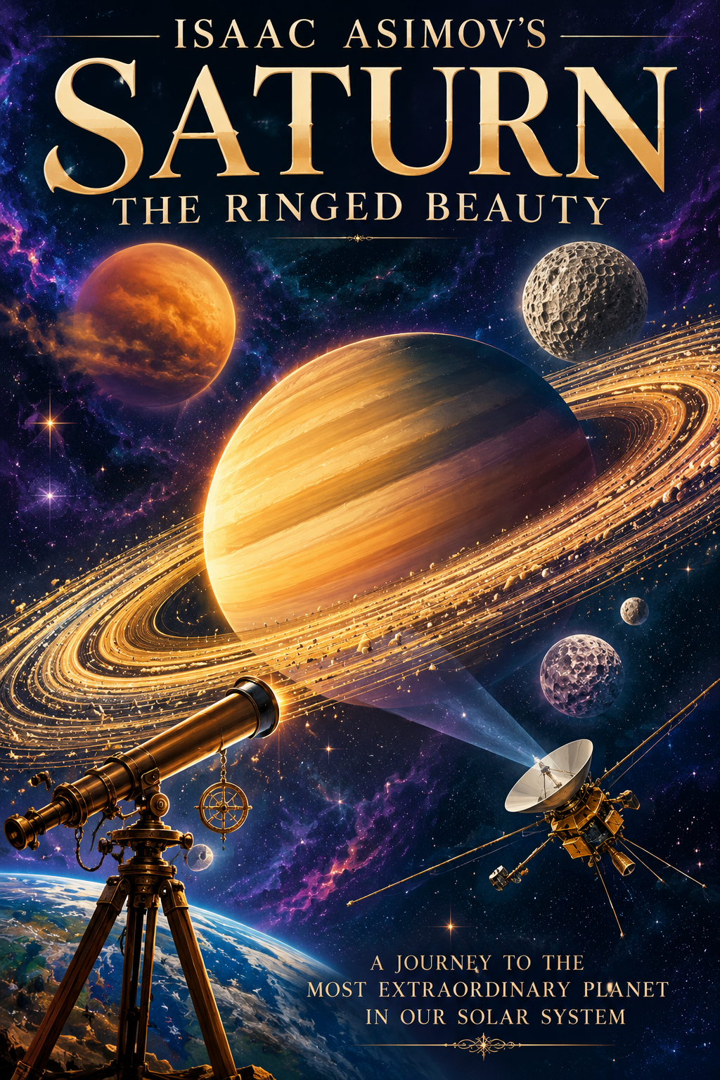 Saturn The Ringed Beauty