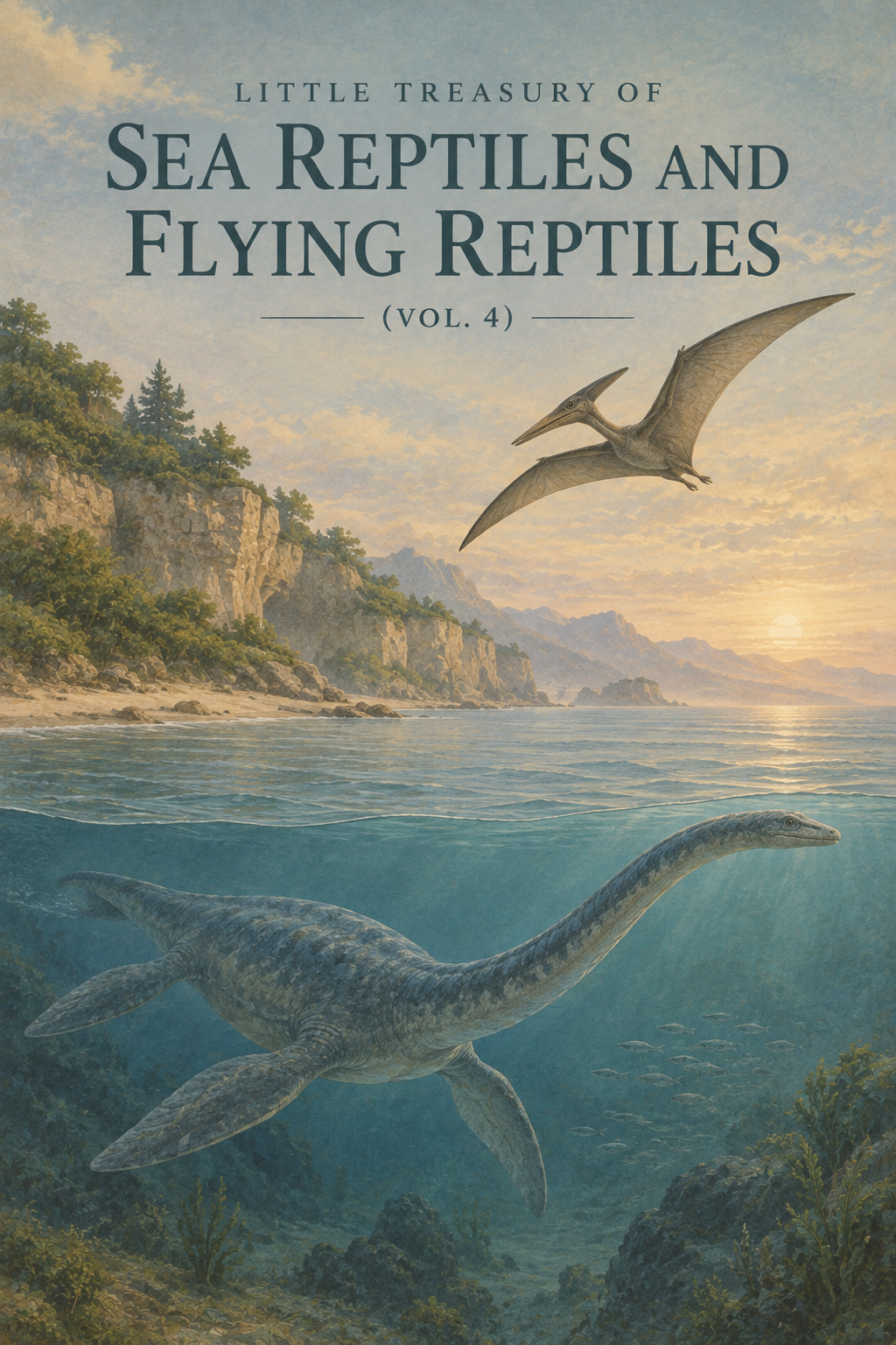 Little Treasury of Sea Reptiles and Flying Reptiles (vol. 4)