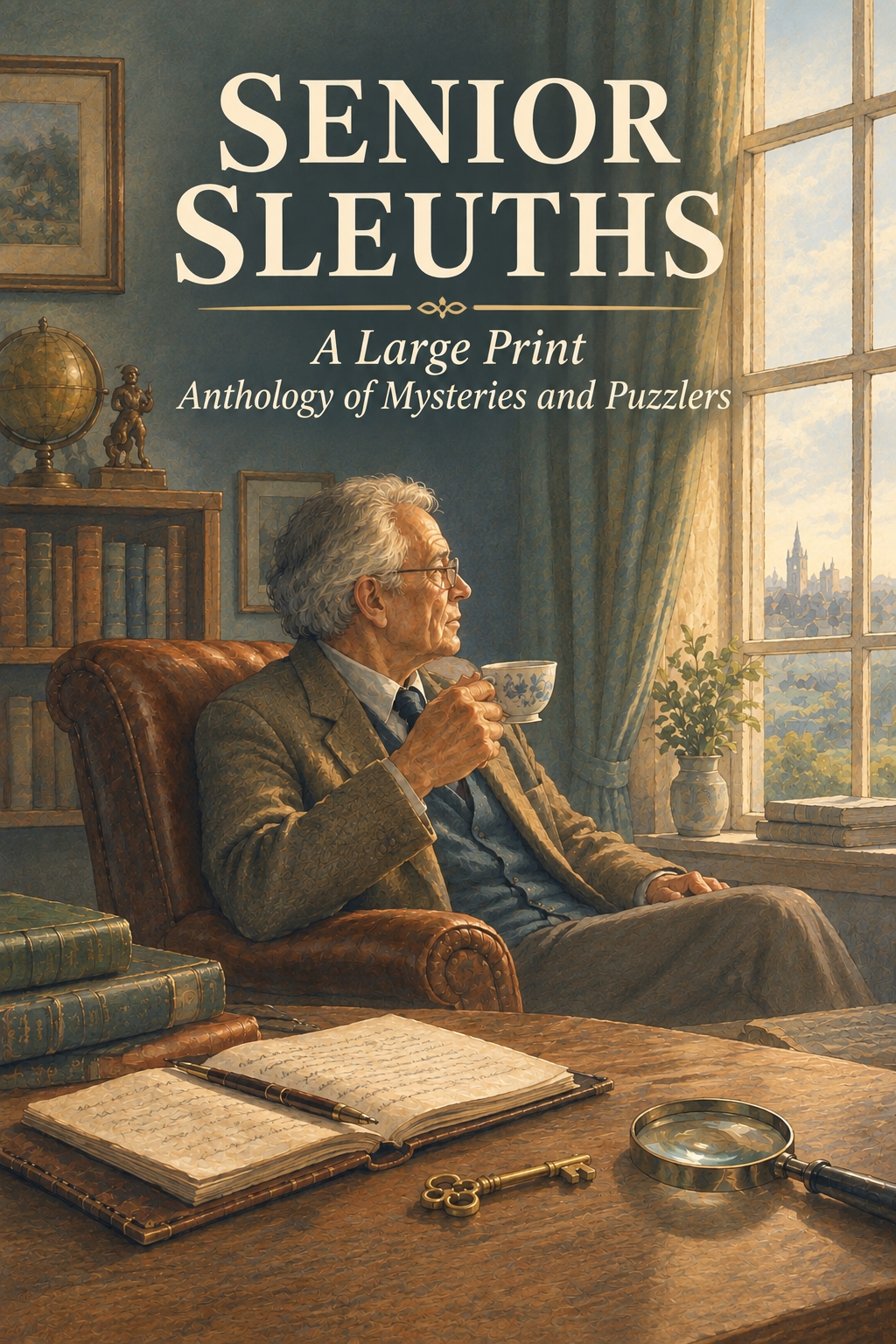 Senior Sleuths A Large Print Anthology of Mysteries and Puzzlers